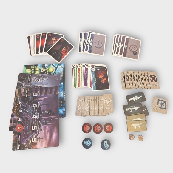 Resistance Board Game Complete -Secret Identities - Deduction - Deception - Picture 2 of 7